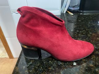 Botines Pedro Miralles Rojos Talla 38