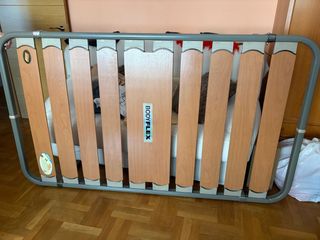 Somier Flex 1.05m Madera y Metal