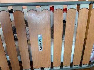 Somier Flex 1.05m Madera y Metal