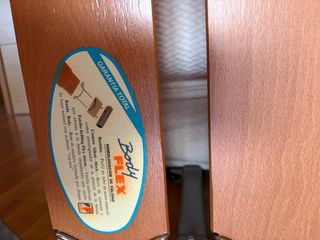 Somier Flex 1.05m Madera y Metal