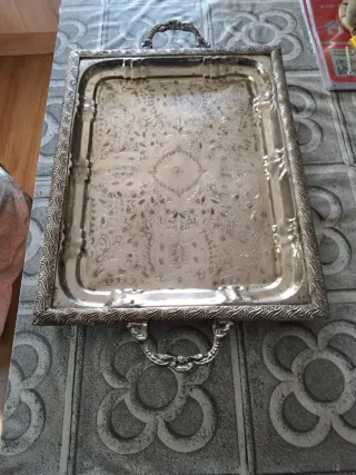 Bandeja Marroquí Plata