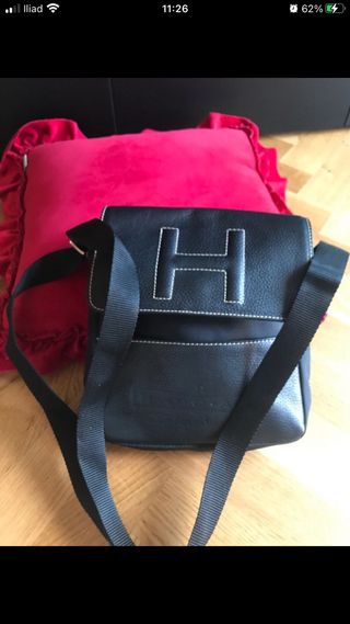 Borsa Hogan Pelle/Tela Marrone Tracolla