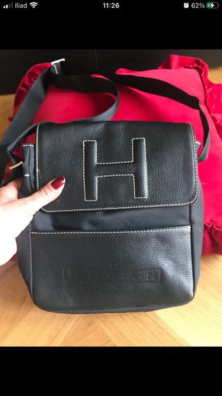 Borsa Hogan Pelle/Tela Marrone Tracolla