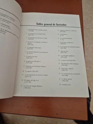 Libro Historia de Catalunya