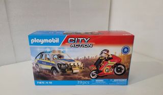 Playmobil City Action Persecución Policial