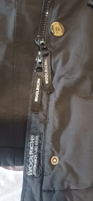 Cappotto Woolrich Donna Nero