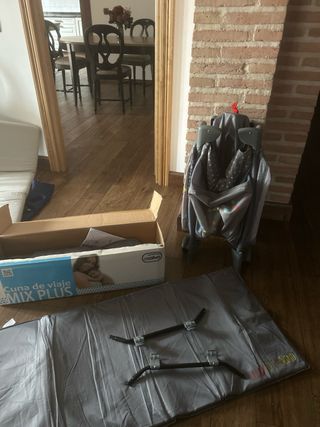 Cuna de viaje Asalvo+colchón
