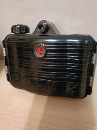 Cámara Antigua Winar Marrón y Negra