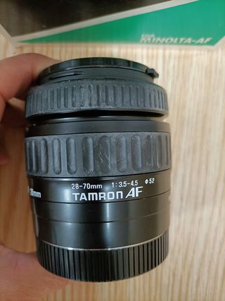 Objetivo Tamron AF 28-70mm f/3.5-4.5 Minolta