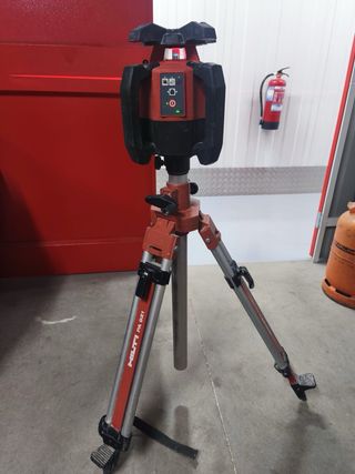 láser rotativo HILTI con trípode PA 921 y receptor
