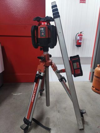 láser rotativo HILTI con trípode PA 921 y receptor