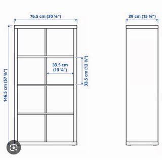 Estantería Kallax Blanca Ikea