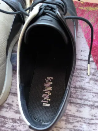 Zapatos Camper Talla 39 Negro/Blanco