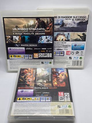 LOTTO Call of Duty Black Ops, MW3, Ghosts PS3