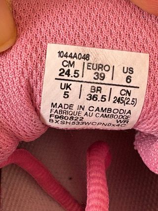 Tenis ASICS Padel Mujer Rosa