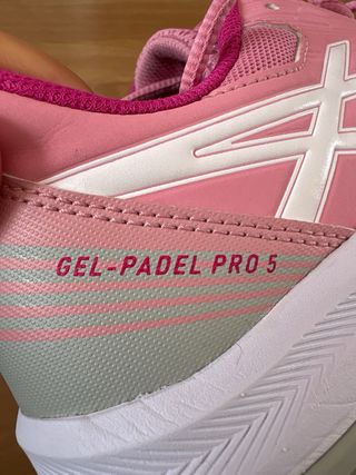 Tenis ASICS Padel Mujer Rosa