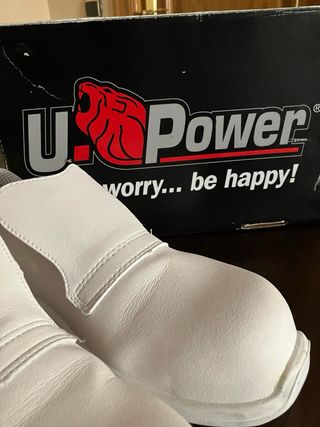 Zapatos de seguridad U-Power blancos