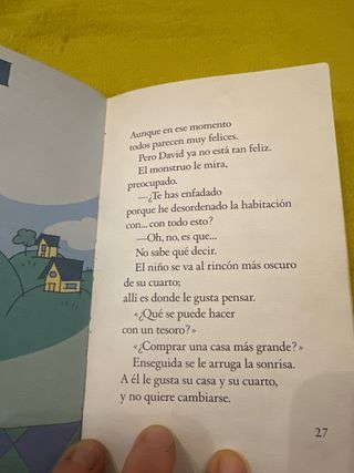 David y el monstruo pierden un tesoro