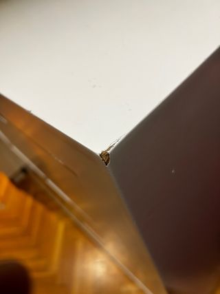 Armario y cajonera madera maciza lacado blanco