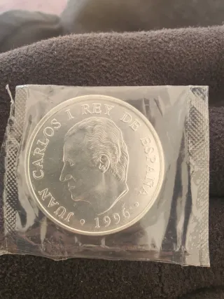 Moneda de plata FNMT España de 1996