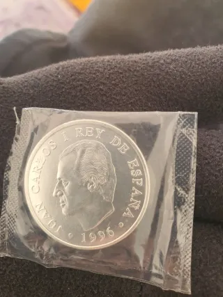 Moneda de plata FNMT España de 1996