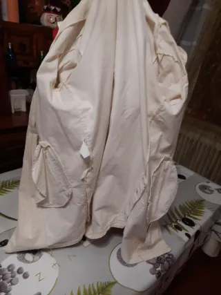 Vestito velluto con cappuccio