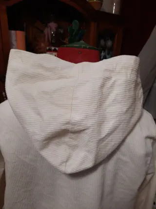 Vestito velluto con cappuccio