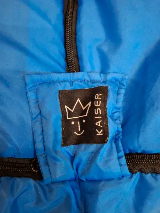 Saco para carrito de bebé azul Kaiser