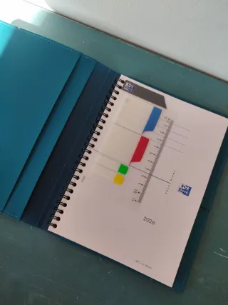 Agenda azul Oxford 2026