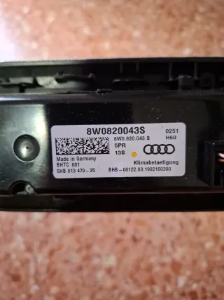 Mando Climatizador Audi A4 B9