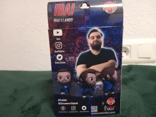 Muñecos Minis Youtubers Ibai, Dj Mario, Auron