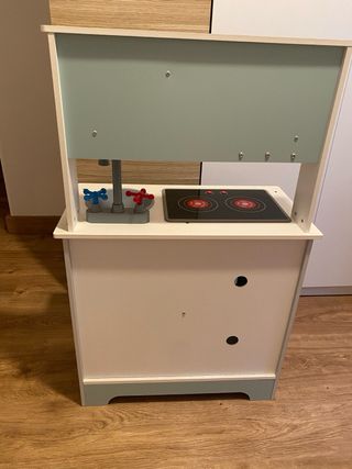 Cocina Infantil Madera Vitrocerámica Sonido