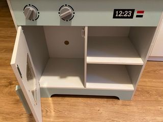 Cocina Infantil Madera Vitrocerámica Sonido