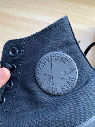 Converse negras talla 40