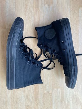 Converse negras talla 40