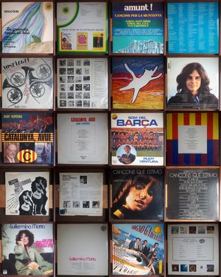 LPs nacional/lat. J.M. Serrat, Llach, +... Lote 17