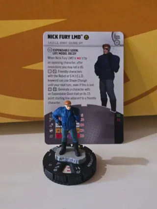 Heroclix Nick Fury LMD 011