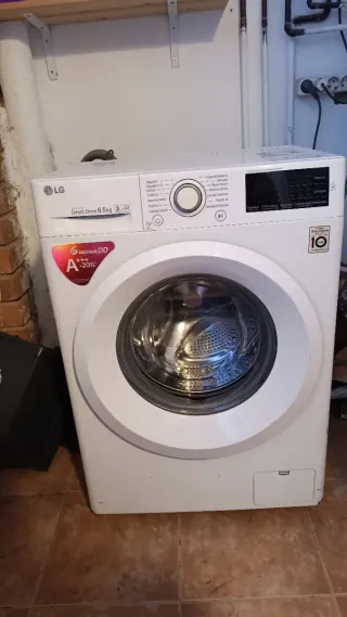 Lavadora LG F2J5WN3W Direct Drive 6.5 kg