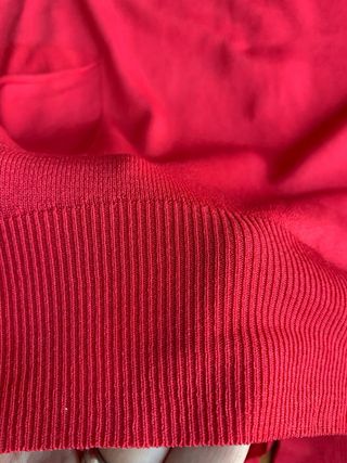 Blusa donna fucsia/fragola con tasche