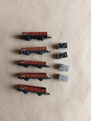 Lote 5 vagones TRIX