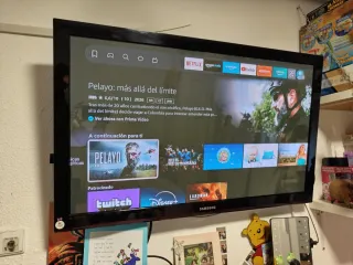 Televisión Samsung Negra