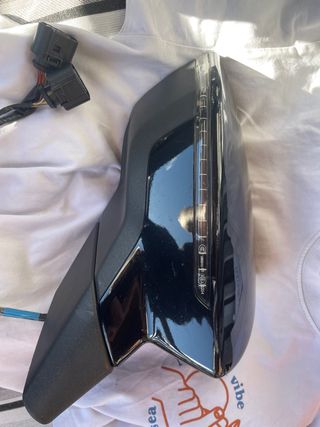 Espejo retrovisor derecho negro