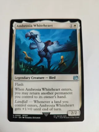 Carta Magic The Gathering Final Fantasy Ambrosia W