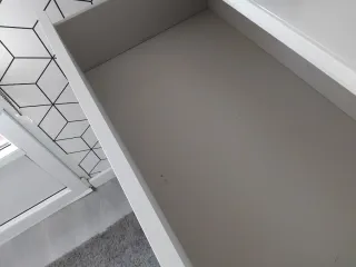 Cómoda Malm Ikea Incluye encimera vidrio