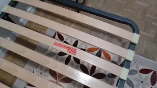 Somier y colchón cama 90cm/1,90cm