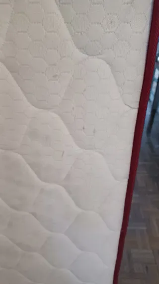 Somier y colchón cama 90cm/1,90cm