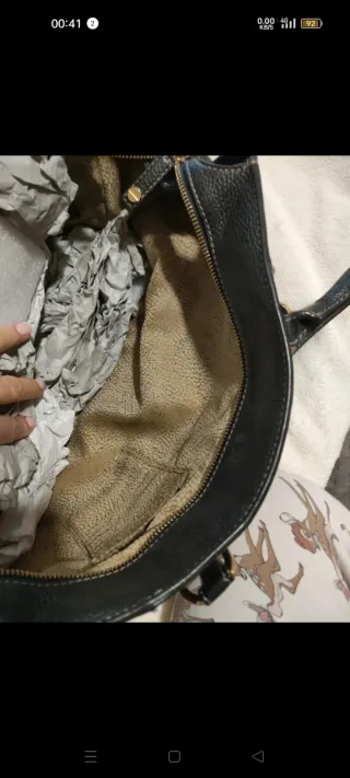 Borsa vintage Borbonese nera