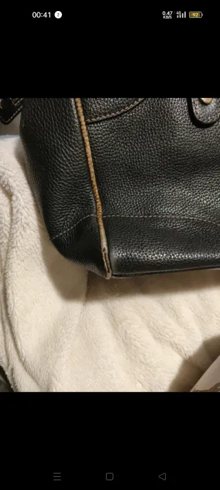 Borsa vintage Borbonese nera