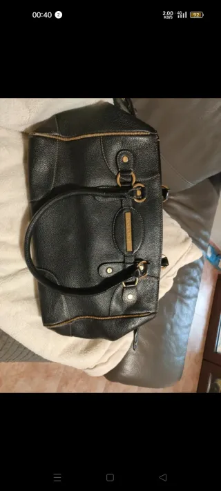 Borsa vintage Borbonese nera