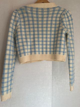 Jersey de punto con flores